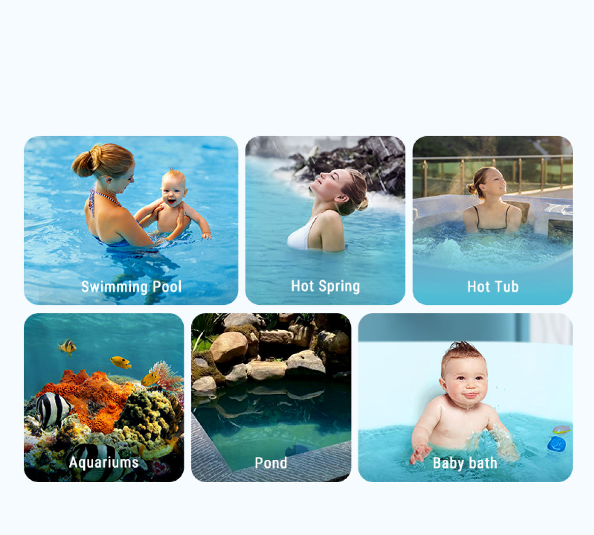 ThermoPro TP211B Digital 500-ft Wireless Pool Thermometer