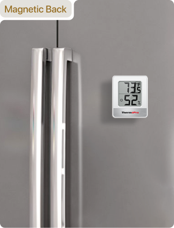 Thermomètre et hygromètre d'intérieur TP49W