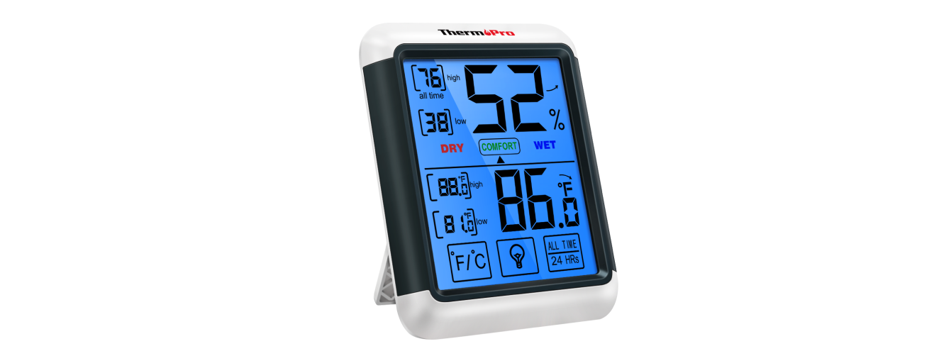 TP55 2-Pack Indoor Hygrometer/Thermometer
