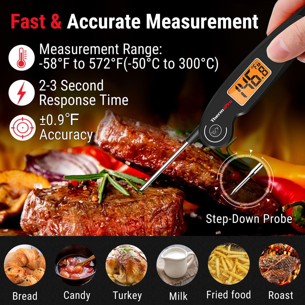 Thermomètre à viande à lecture instantanée TP605