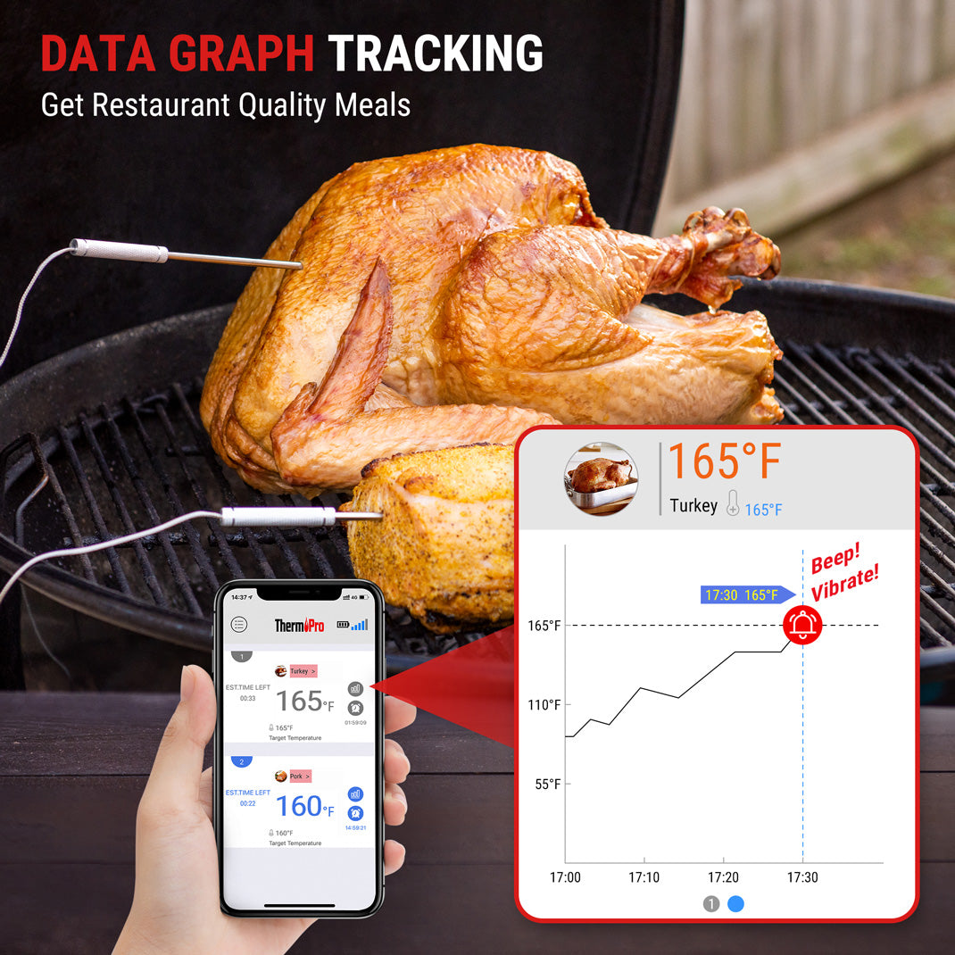 TP920 Bluetooth Wireless Meat Thermometer
