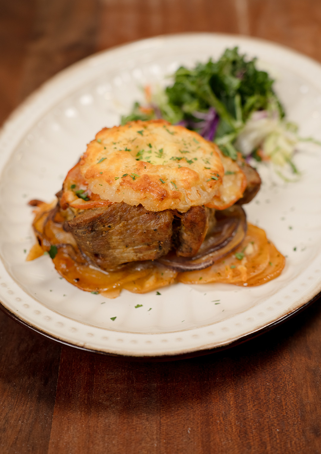 Cheesy Pineapple Roasted Pork Collar