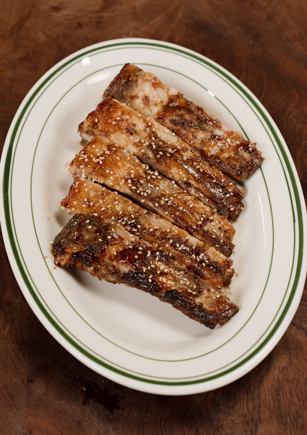 Honey-Glazed Roasted Pork Ribs