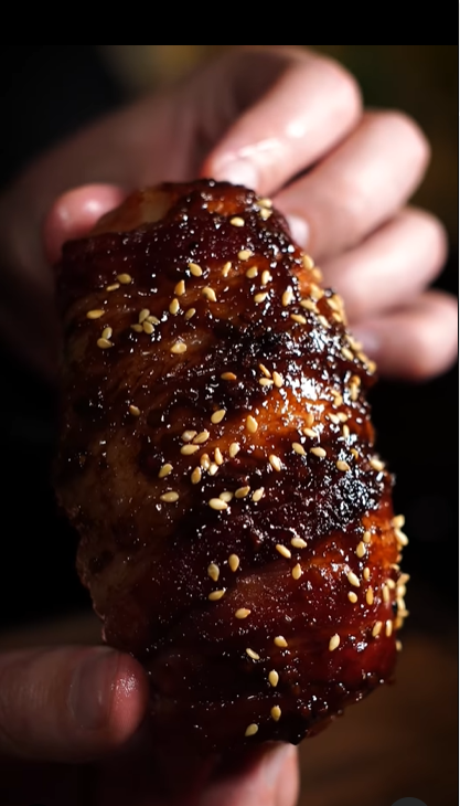Bacon-Wrapped Armadillo Eggs