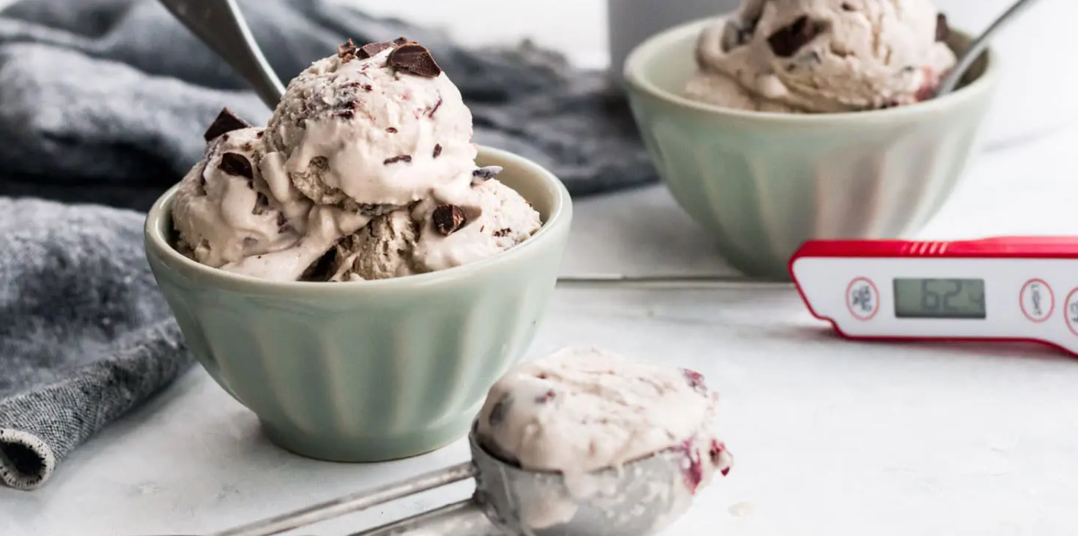 Dairy-Free Chocolate Chip Cherry Ice Cream