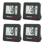ThermoPro TP157 4-Pack Digital Indoor Hygrometers/Thermometers