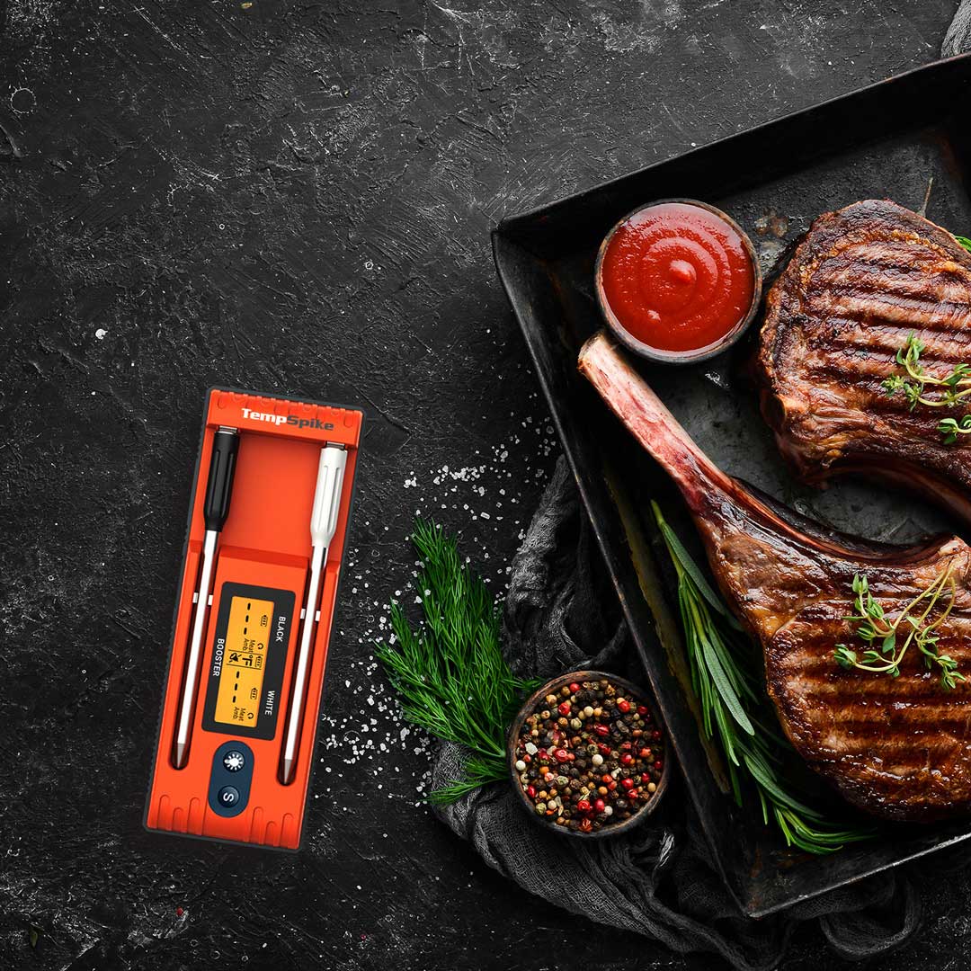 Achetez-en 1 et obtenez-en 1 GRATUIT - Thermomètre à viande sans fil Twin TempSpike TP962
