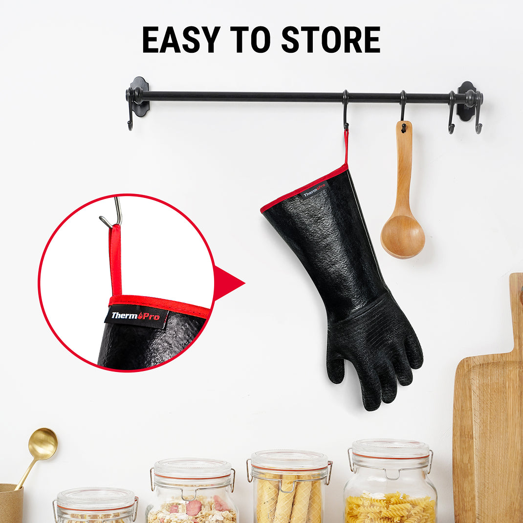 Guantes impermeables resistentes al calor TP100 de 932 °F