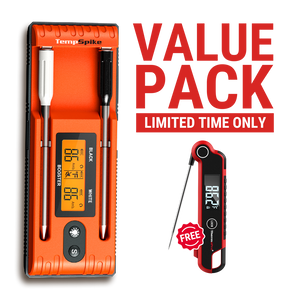 Value Pack - TP962 TempSpike Bluetooth Wireless Meat Thermometer & TP620 Instant Read Meat Thermometer