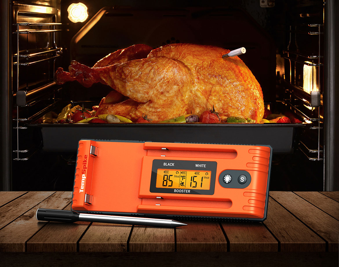 Achetez-en 1 et obtenez-en 1 GRATUIT - Thermomètre à viande sans fil Twin TempSpike TP962