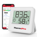 Higrómetro/termómetro Bluetooth para interiores ThermoPro TP357