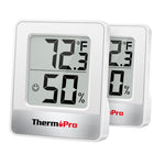 Hygromètre-thermomètre d'intérieur numérique TP49W (lot de 2)