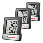 TP49B 3-Pack Indoor Hygrometer/Thermometer