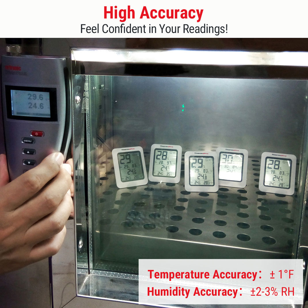 ThermoPro TP50 Digital Indoor Hygrometer/Thermometer