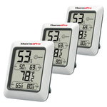 ThermoPro TP50 Lot de 3 hygromètres/thermomètres numériques d'intérieur