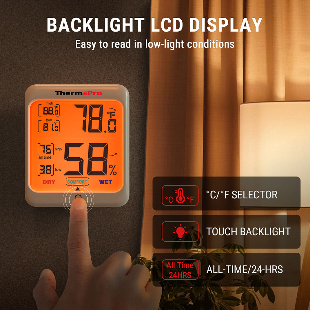 TP53 Indoor Hygrometer Thermometer