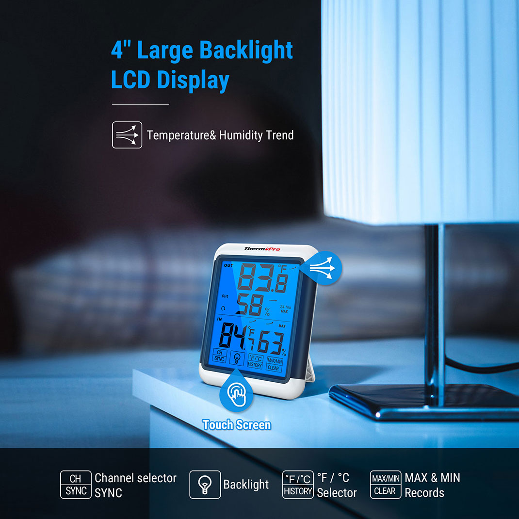 TP65B Wireless Hygrometer Thermometer
