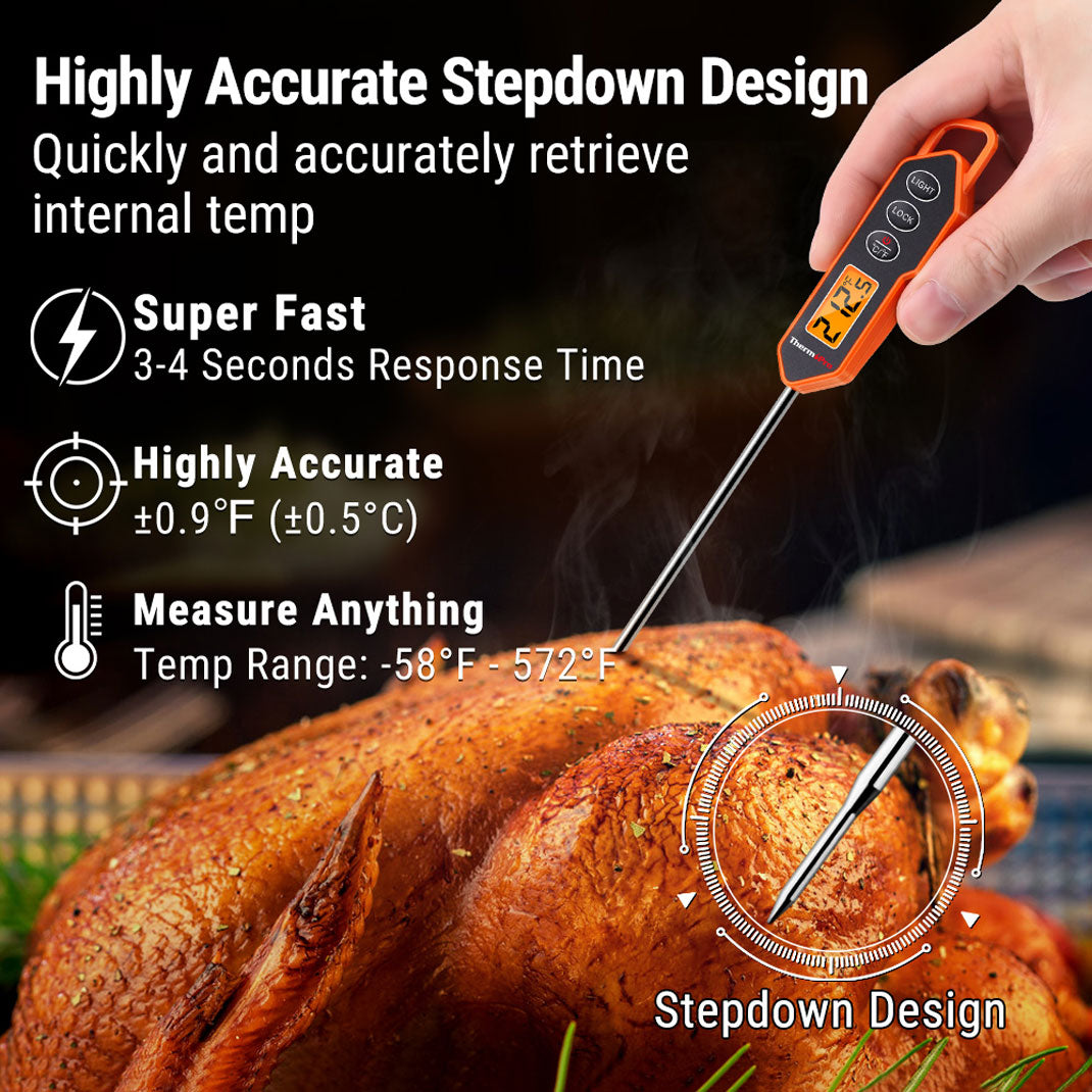 Thermomètre à viande à lecture instantanée TP01H