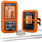 Thermomètre à viande sans fil orange TP20B avec 2 sondes