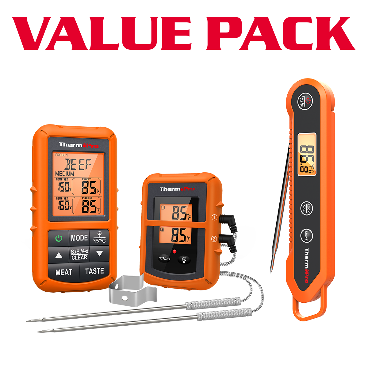 Value Pack: ThermoPro TP20B & ThermoPro TP03H