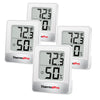 TP49W 4-Pack Digital Indoor Thermometer Hygrometer