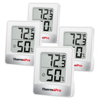 TP49W 4-Pack Digital Indoor Thermometer Hygrometer