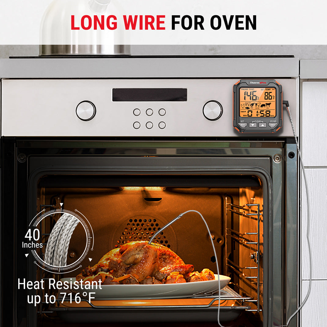 TP716 Leave-In 1 Probe Meat Thermometer