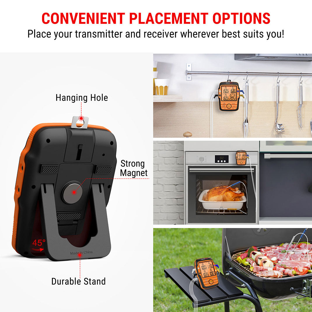 TP827B Wireless Meat Thermometer