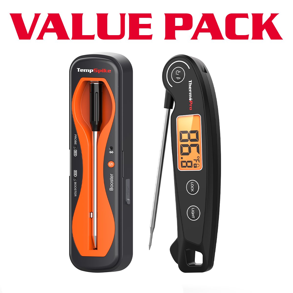 Value Pack: TempSpike TP960 & ThermoPro TP605