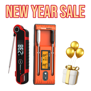 Paquete económico: termómetro inalámbrico para carne con Bluetooth TempSpike TP962 y termómetro de lectura instantánea para carne TP620