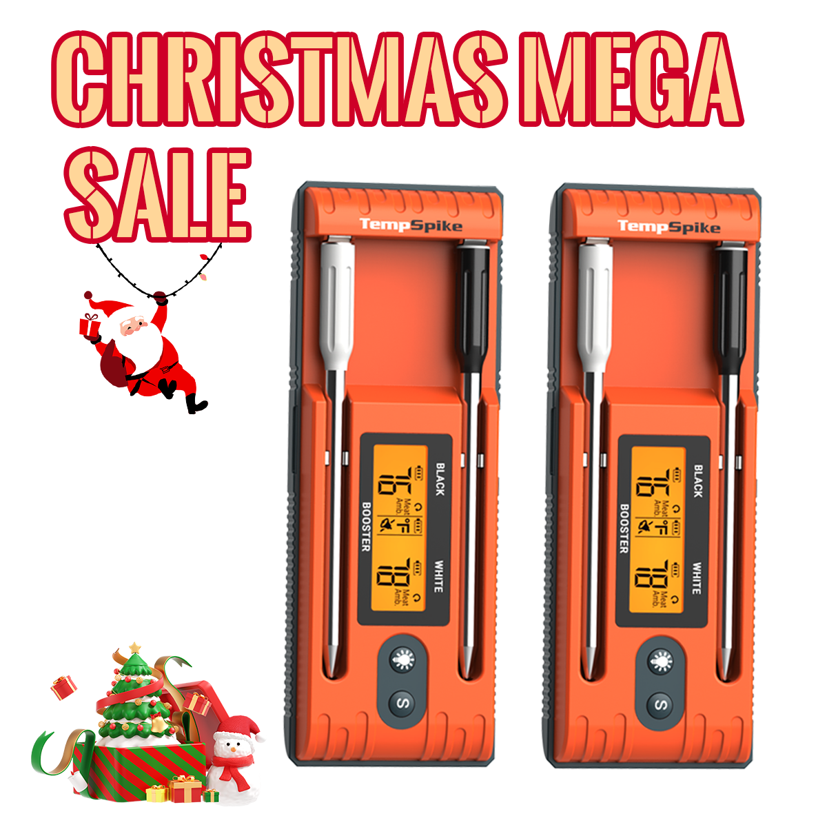 Buy 1 Get 1 FREE-TP962 Twin TempSpike Wireless Meat Thermometer