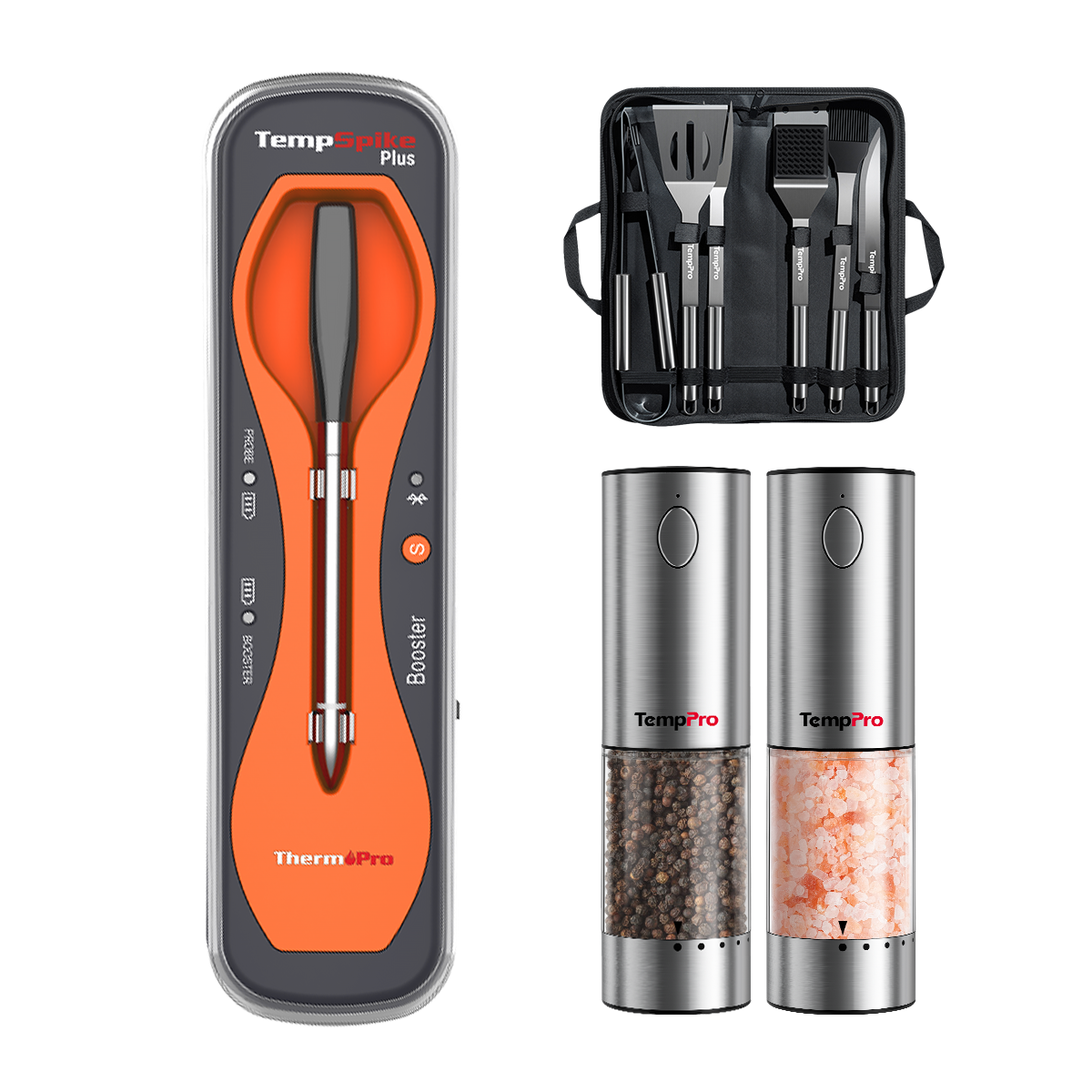 TempSpike Plus TP970  & ThermoPro APG710 2-Packs & ThermoPro AGT700