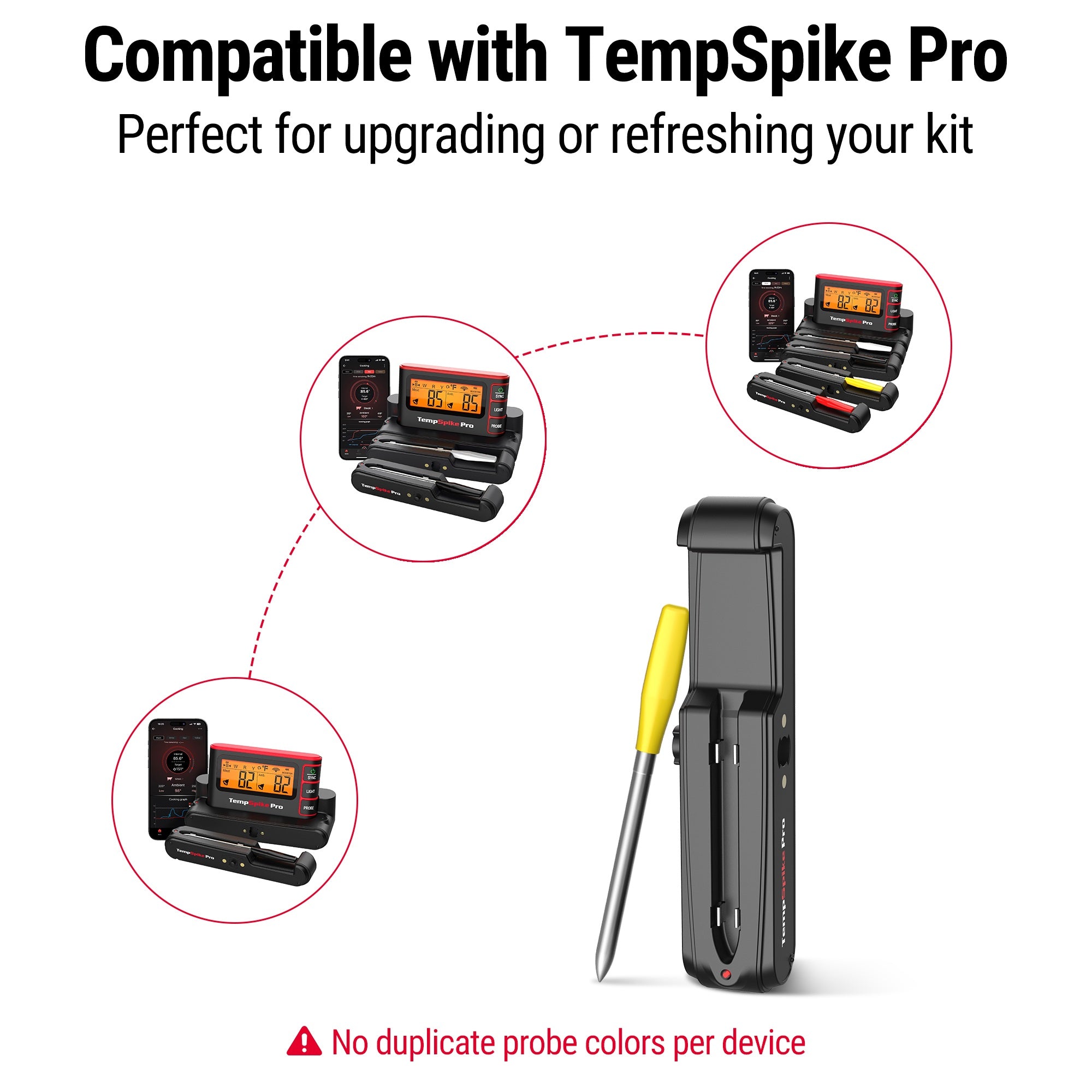 TempSpike Pro Wireless Yellow Probe