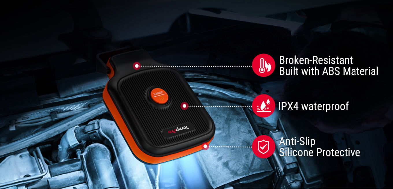 Luces para parrilla A100 para exteriores con 10 LED 