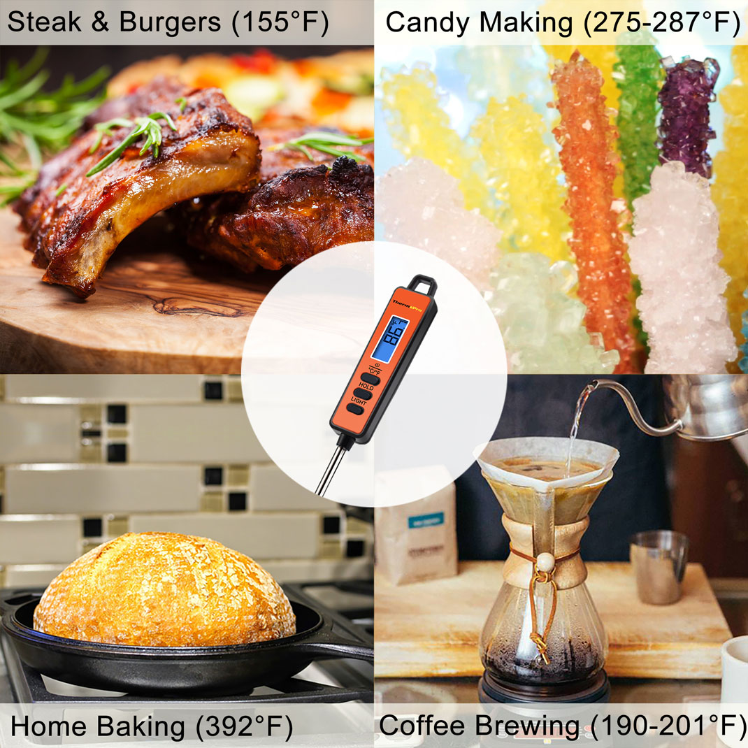 TP01A Instant Read Meat Thermometer