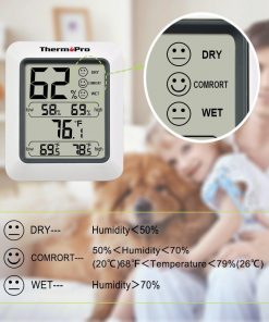 digital humidity and temperature monitor