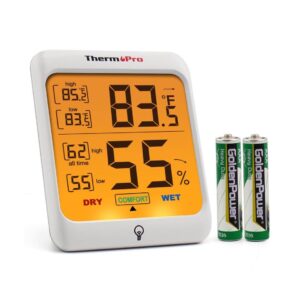 ThermoPro TP53 Digital Hygrometer Indoor Thermometer for Home