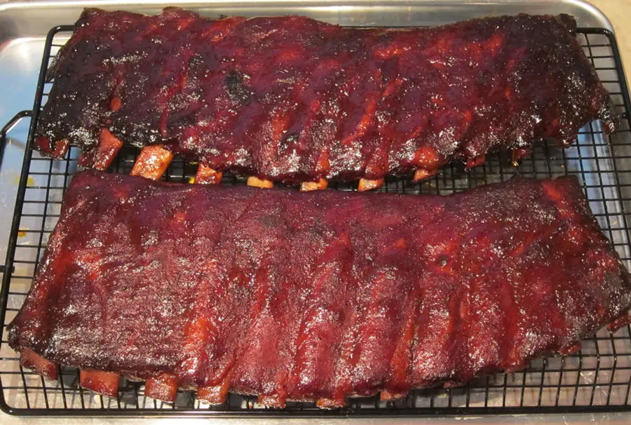 Internal temp for pork spare ribs