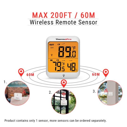 wireless remote sensor