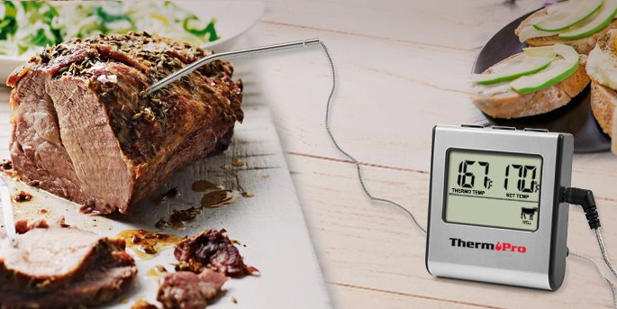 ThermoPro TP16 Large LCD Digital Meat Thermometer