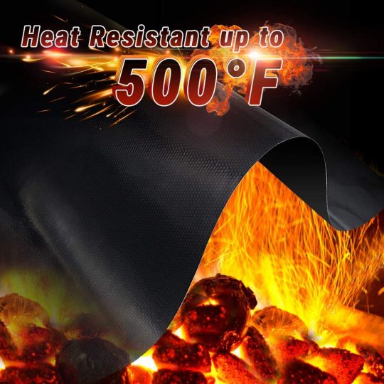 high heat support grill mat