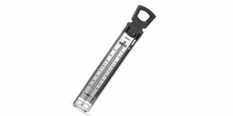 Polder THM-515 Stainless Steel Candy/ Deep Fry Thermometer