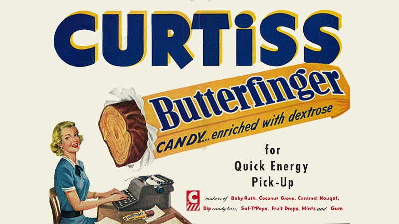 the Curtiss Butterfinger post