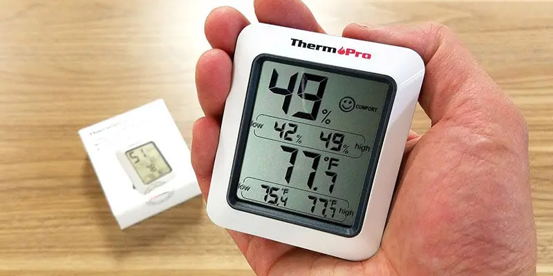 ThermoPro innendørs utendørs termometer kalibrering