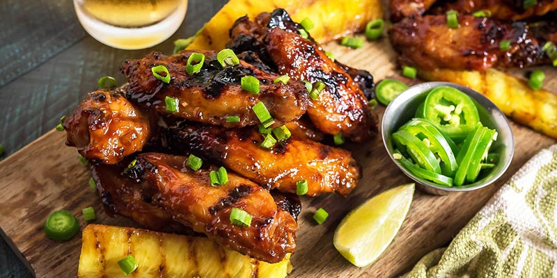 grilled cicken wings recipe