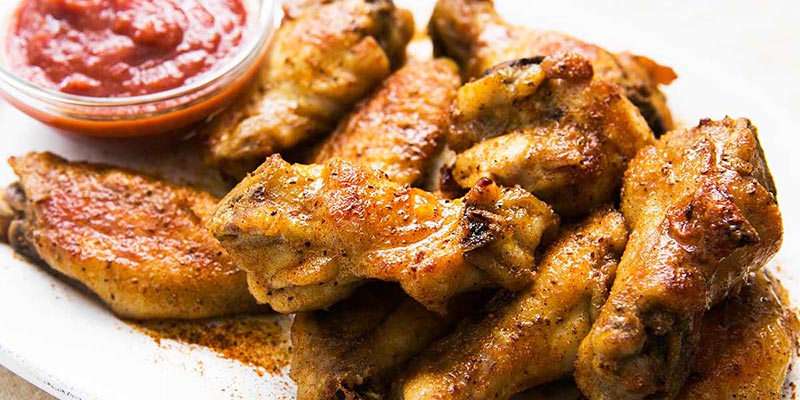 oven grilled chicken wings italian style