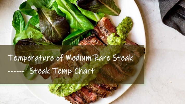 medium rare steak temp chart
