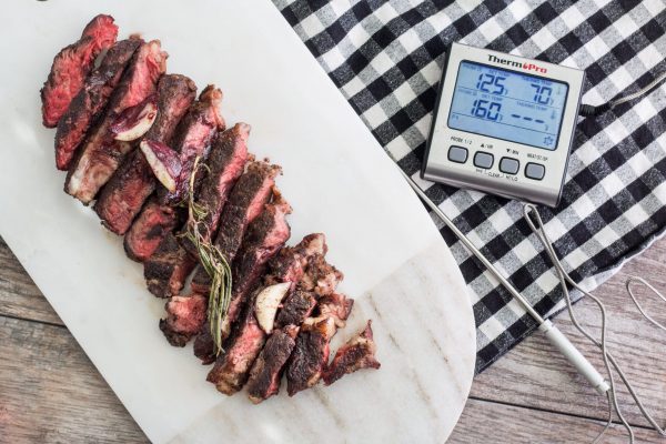 ThermoPro Recipe Reberse sear ribeye steak 7