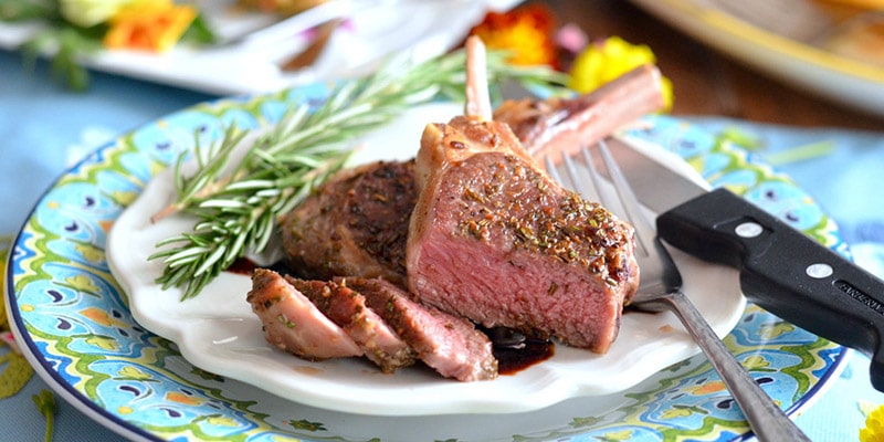 grilled lamb chops with fresh rosemary 2