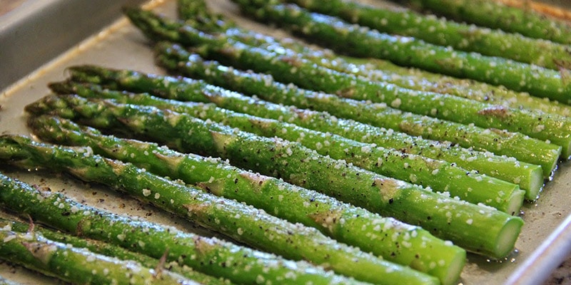 oven grilled asparagus